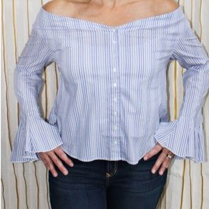 NWT Free People Off the Shoulder Top